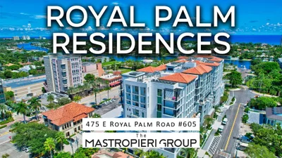Royal Palm Residences Property Tour With Larry Mastropieri | 475 E Royal Palm Rd Unit 605, Boca Raton